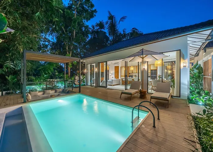 Brand-new With Gorgeous Jungle Views And An Expansive Pool Убуд